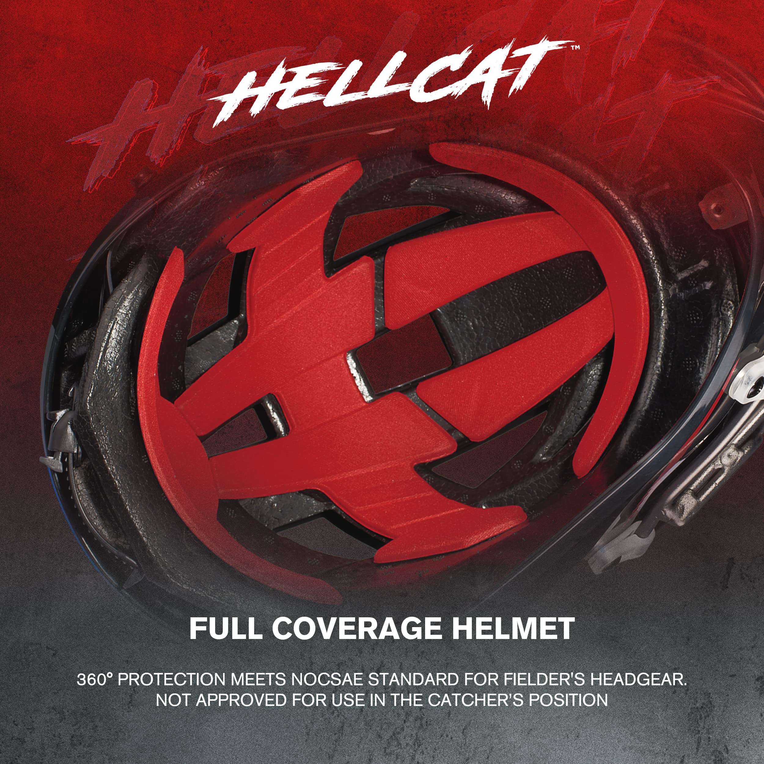 Easton | Hellcat Slowpitch Softball Helmet | L/XL | Black