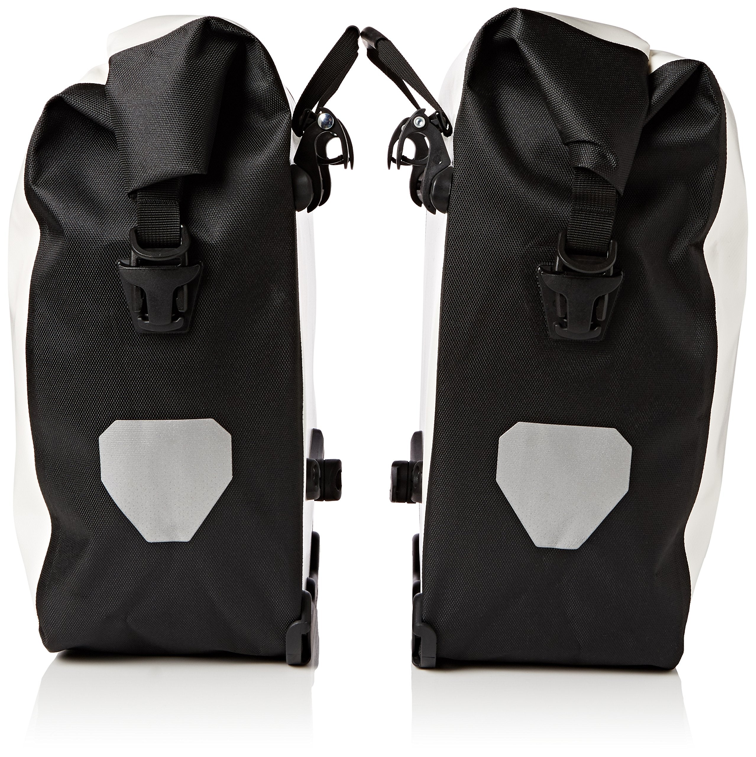 Ortlieb Back-Roller City Rear Pannier: Pair Whiteblack