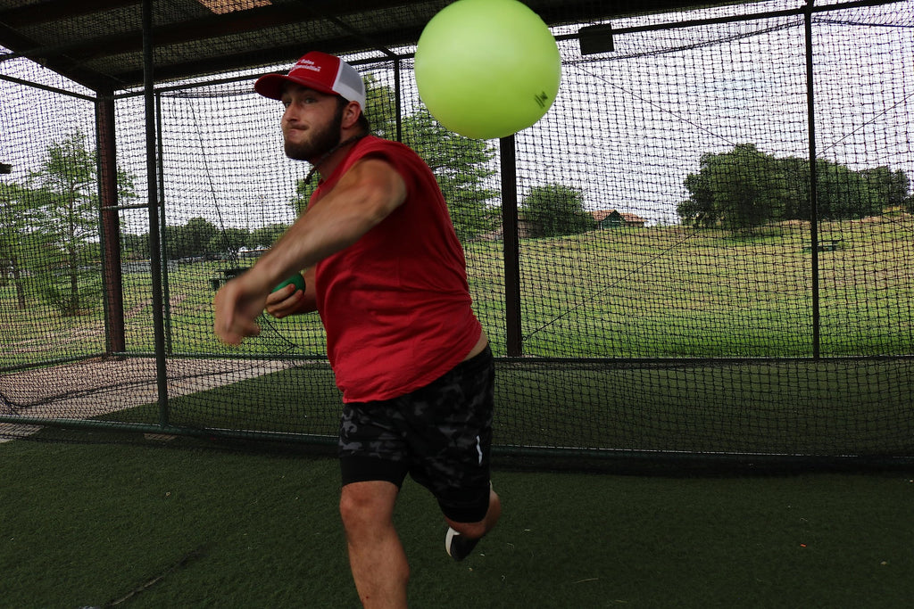 Tap Connection Ball, 9In-12In, Improve Arm Action, Perfect For Pilates, Stay Connected While Hitting, Pitching, And Catching