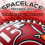 Franklin Sports Nfl Tampa Bay Buccaneers Football - Youth Mini Football - 8.5'' Junior Size Ball - Spacelace Easy Grip Texture-