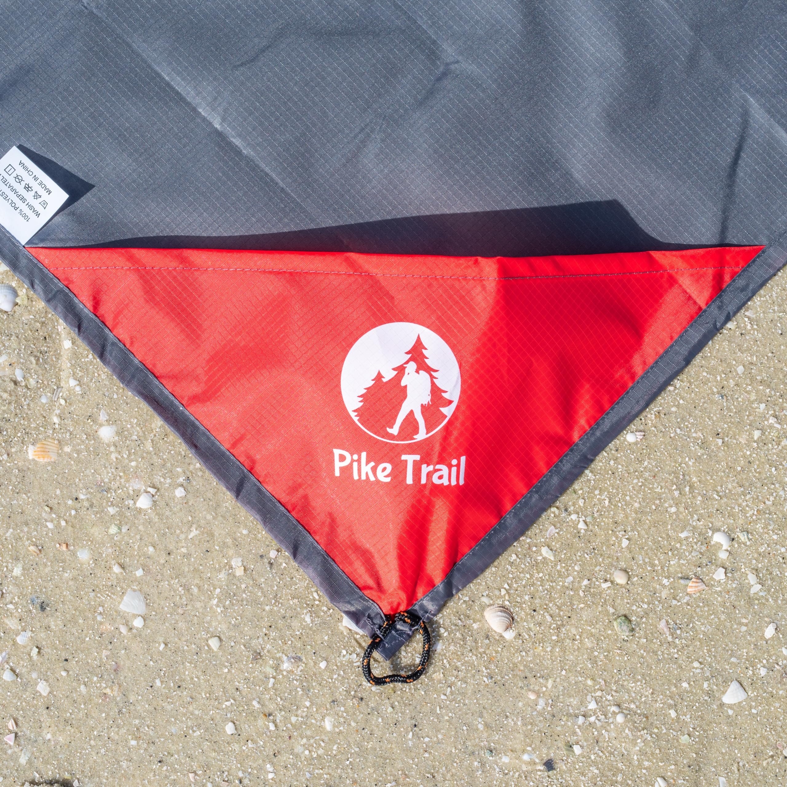 Pike Trail Pocket Beach Blanket (60 X 56) - Lightweight Sand Proof Picnic Blanket, Compact Outdoor Blanket, Waterproof Pocket Bl