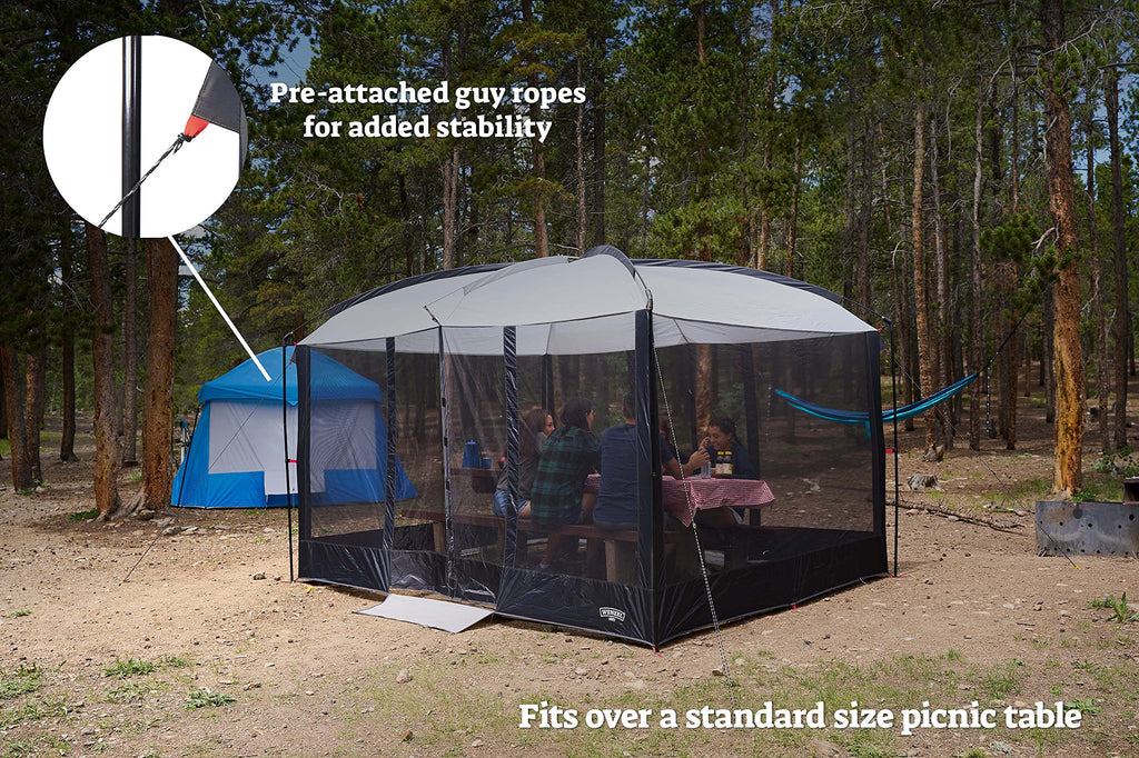 Wenzel Magnetic Screen House, Magnetic Screen Shelter For Camping, Travel, Picnics, Tailgating, And More