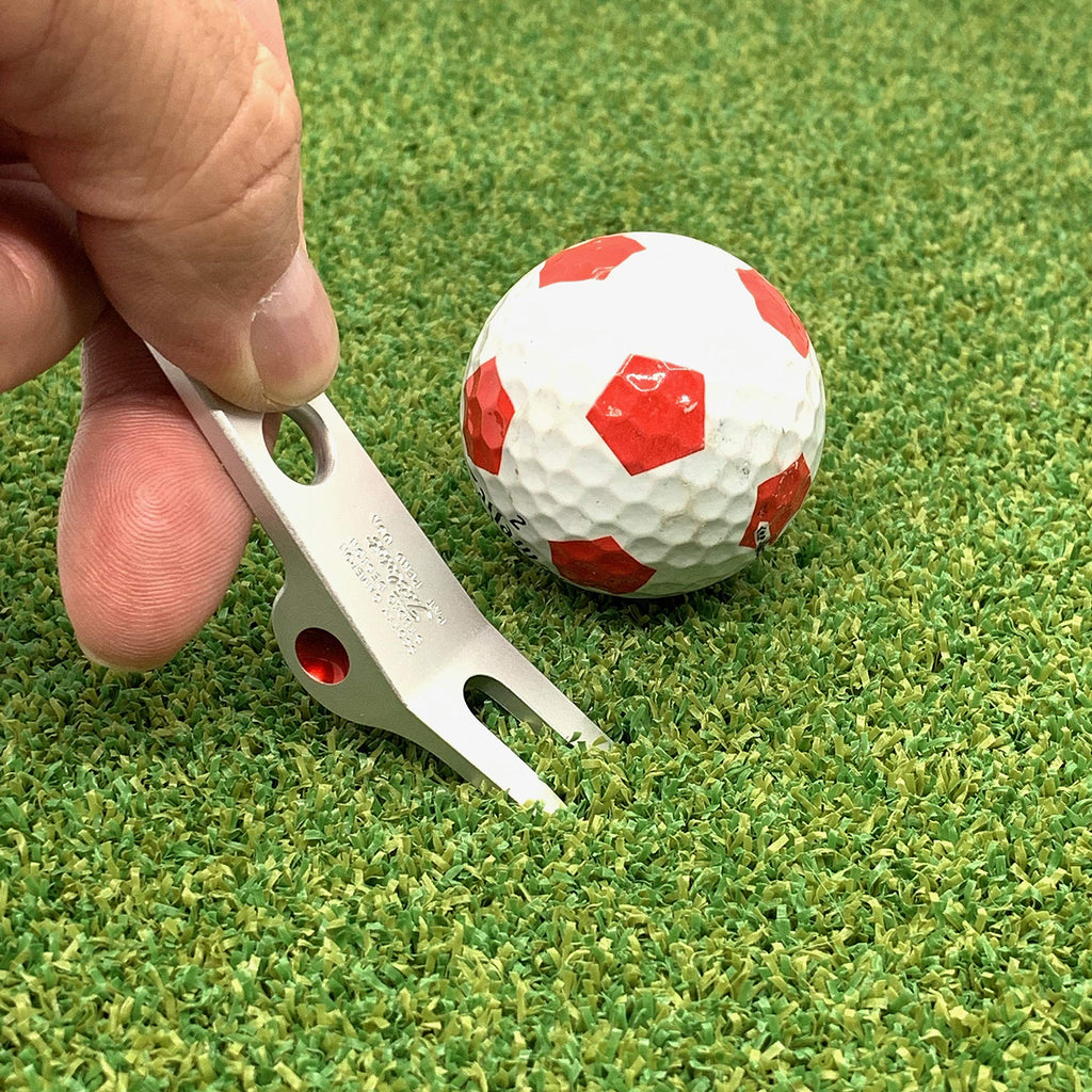 Scotty Cameron Divot Pivot Tool Stamped Logo Aluminum Silver