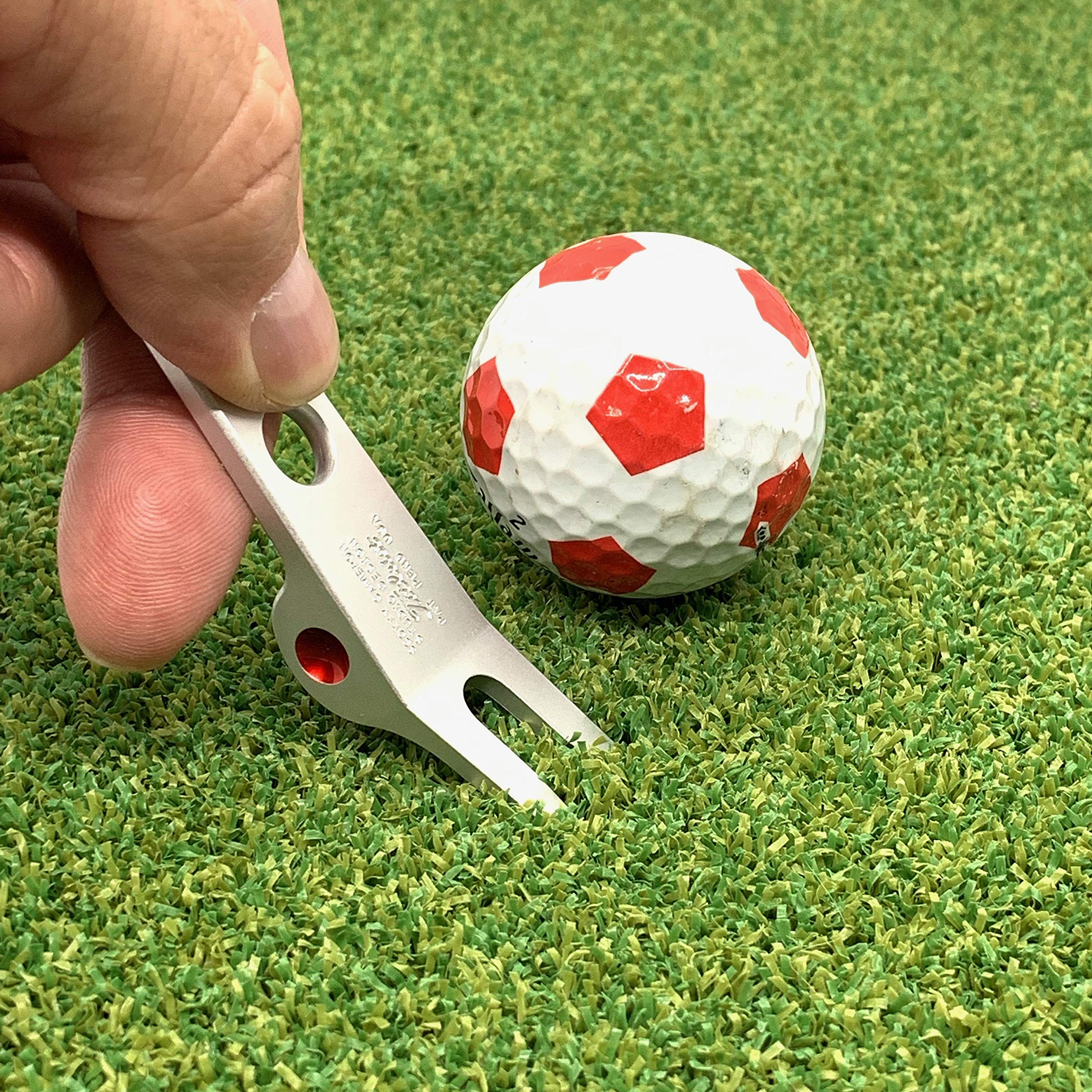 Scotty Cameron Divot Pivot Tool Stamped Logo Aluminum Silver