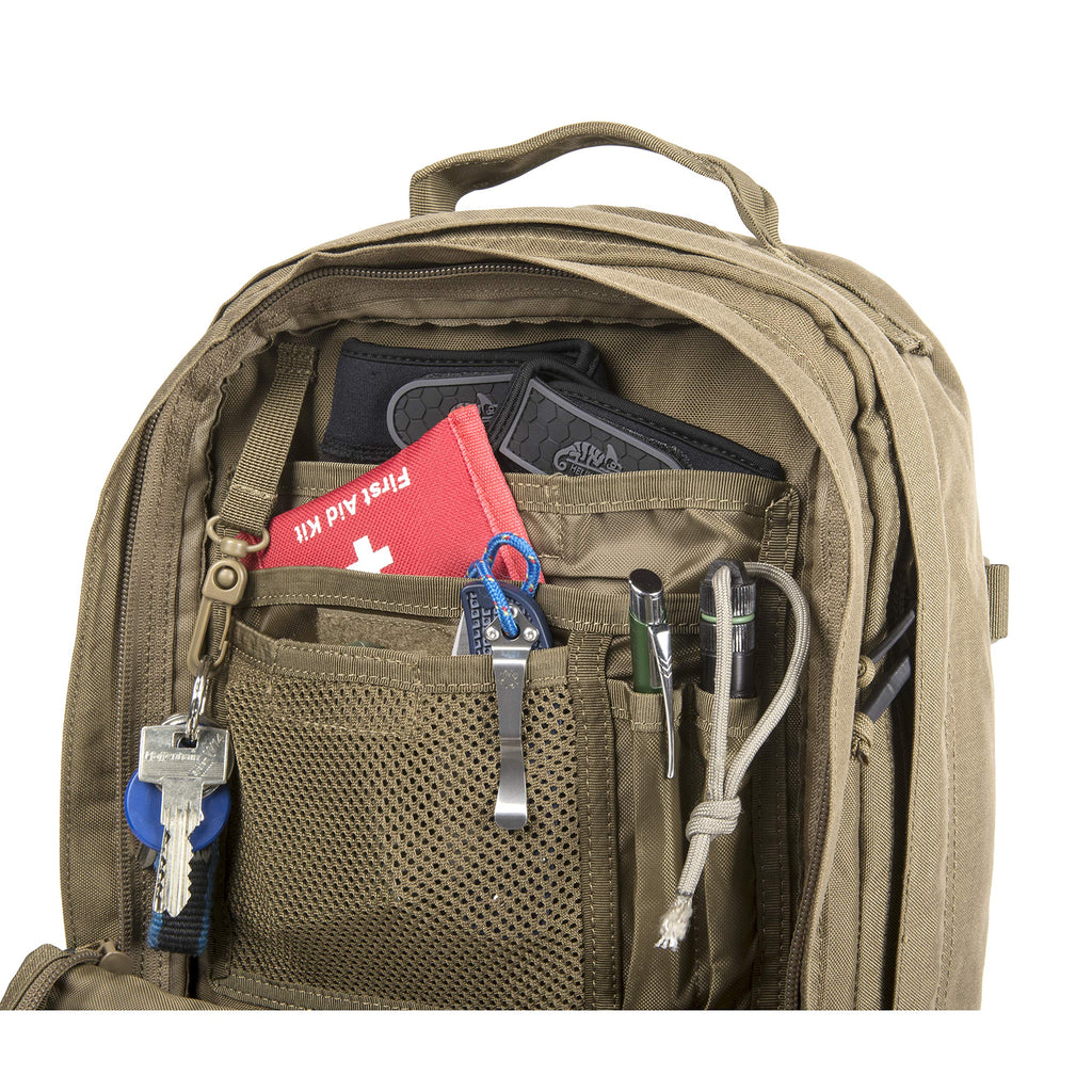 Helikon-Tex Raccoon Mk2 (20 L) Backpack - Corduraa Backpack (Black), Plain Colours, One Size