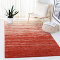 Safavieh Adirondack Collection 9 X 12 Orange  Grey Adr113P Modern Ombre Non-Shedding Living Room Bedroom Dining Home Office Area