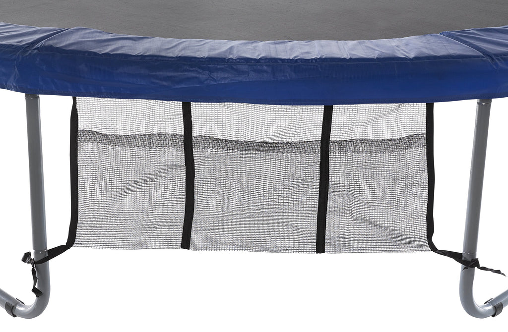 Upper Bounce Trampoline Shoe Storage Bag - Trampoline Storage Mesh Bag With 4 Straps  3 Pouch Toys, Shoes Organizer Bag  Travel,