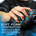 Franklin Sports Nfl Carolina Panthers Football - Kids Foam Football - Soft Football - Mini Size - Perfect For Gameday - 8.5'' 3D