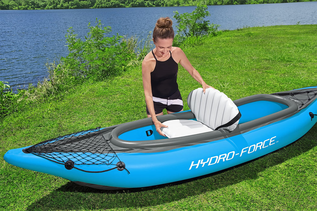 Hydro-Force Cove Champion X2 Inflatable Kayak Set 10