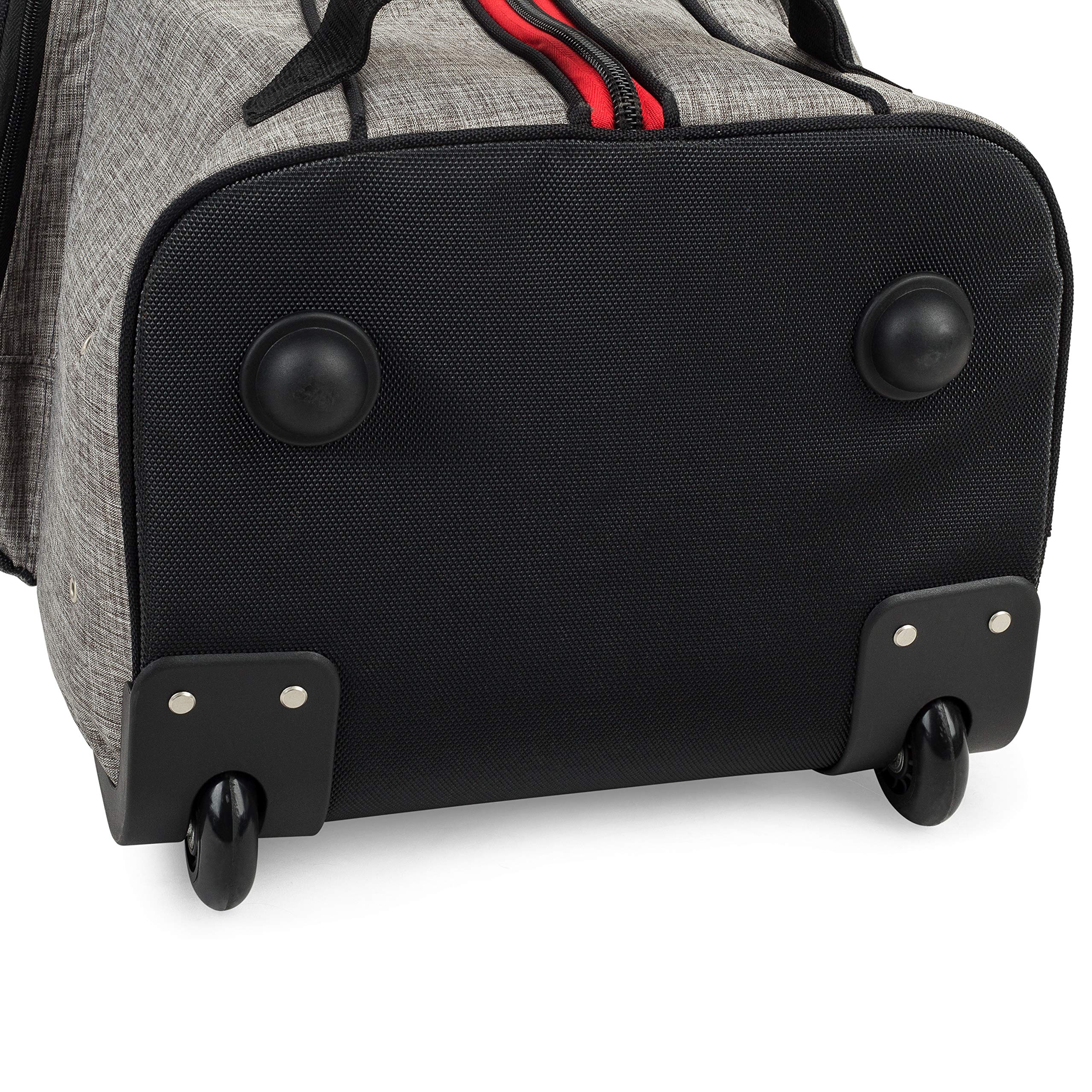 Founders Club Golf Travel Cover Luggage For Golf Clubs With Abs Hard Shell Top Travel Bag (Black)