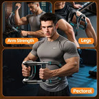 Adjustable U-Shaped Arm Trainer 3 Levels 60-120 Lbs Range Indoor Sports Suitable Gym Equipment for Building Upper Body Strength