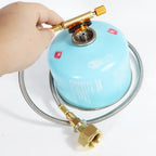 Camping Gas Stove Gas Refill Adapter Outdoor Cylinder Filling Adapter Gas Tank Furnace Connector Accessories Camping Equipment