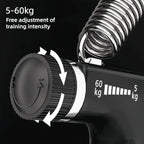 Grip Trainer Kit: Adjustable Hand Gripper,Finger/Hand Exercisers,Stress Ball & Forearm Ring for Muscle Build & Injury Rcvry