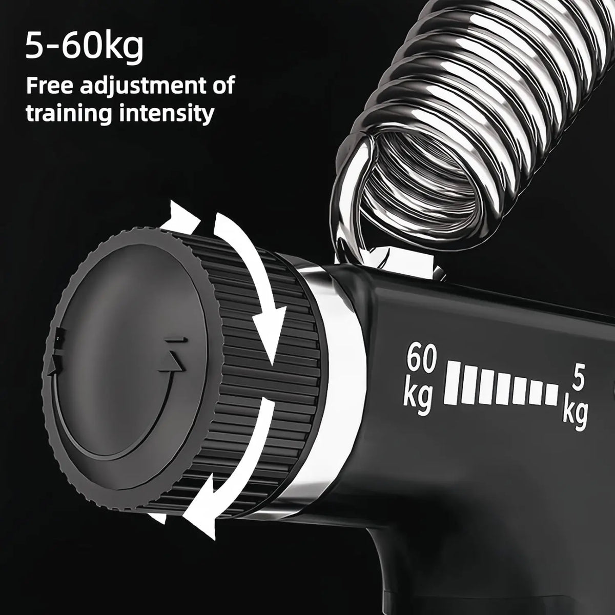 Grip Trainer Kit: Adjustable Hand Gripper,Finger/Hand Exercisers,Stress Ball & Forearm Ring for Muscle Build & Injury Rcvry