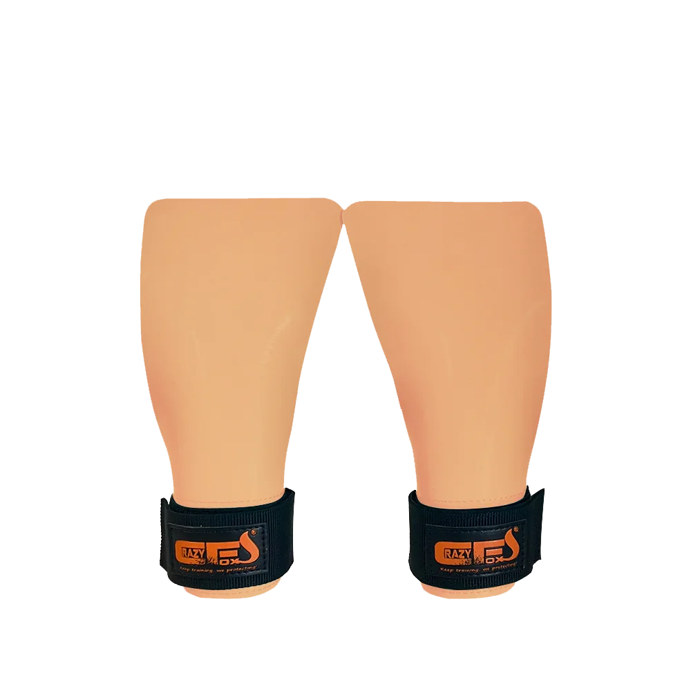 Rubber Chalk Free Weight Lifting Grips Heavy Duty Straps Alternative Power Lifting Hooks for Deadlift Wrist Support Calleras
