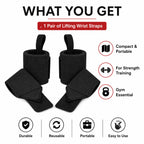 Sports And Fitness Wrist Guard, Weightlifting Wrist Strap, Thumb Ring Strap, Power Strap, Wrist Wrap Elastic Bandage, Universal