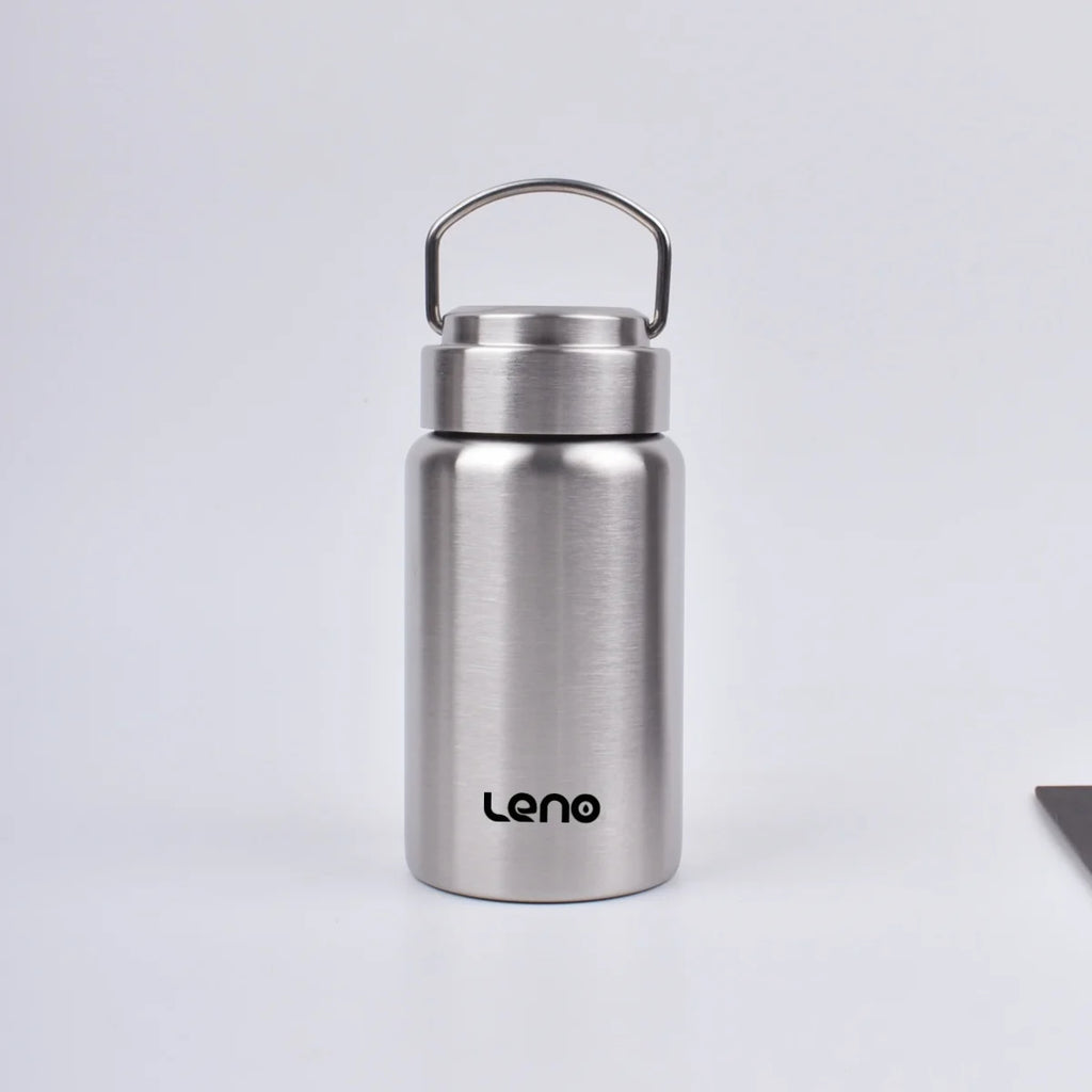 1pc Large Capacity Stainless Steel Sport Water Bottle Single-layer Rugged Water Cup Metal Bottle Drinkware Camping Sports Gym