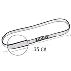 2 Pcs Daisy Chain Hanging Rope 16mm Nylon Sling Runners Personal Anchor System Form Outdoor ,Swing,Yoga hammock