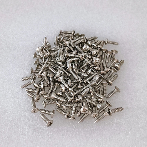 50pcs/set Gold Black Silver Electric Guitar Bass Pickguard Cover Plate Screws For Guitar Bass Metal Fixed Screw Wholesale