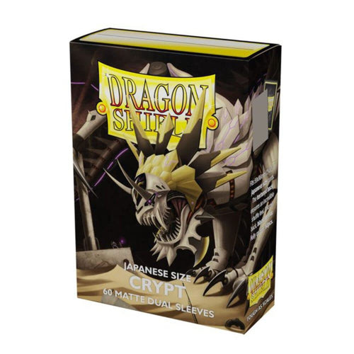 Arcane Tinmen Dragon Shield Sleeves- Matte Japanese: Dual Crypt 60CT- Card Sleeves are Smooth & Tough - Compatible with Yugioh &