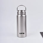 1pc Large Capacity Stainless Steel Sport Water Bottle Single-layer Rugged Water Cup Metal Bottle Drinkware Camping Sports Gym