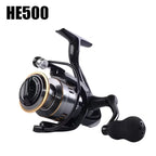 1pc Fishing Reel with a Spinning Wheel, Aluminum Wire Cup, Aluminum Rocker Arm, 5.2:1 Gear Ratio, 22.05 Pounds of Resistance. Smooth and Sensitive at the Outlet. Left and Right Hand Interchangeable Rotating Fishing Reel
