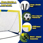4'x 3' Portable  Soccer Goals ,2 Set Soccer Goal,for Backyard or Indoor Pop Up Soccer Net