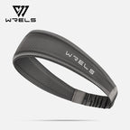 WRELS Fitness Headbands Ice Silk Workout Headband Cooling Forehead Wrap No-Slip Running Sweatband Moisture-wicking Hairband