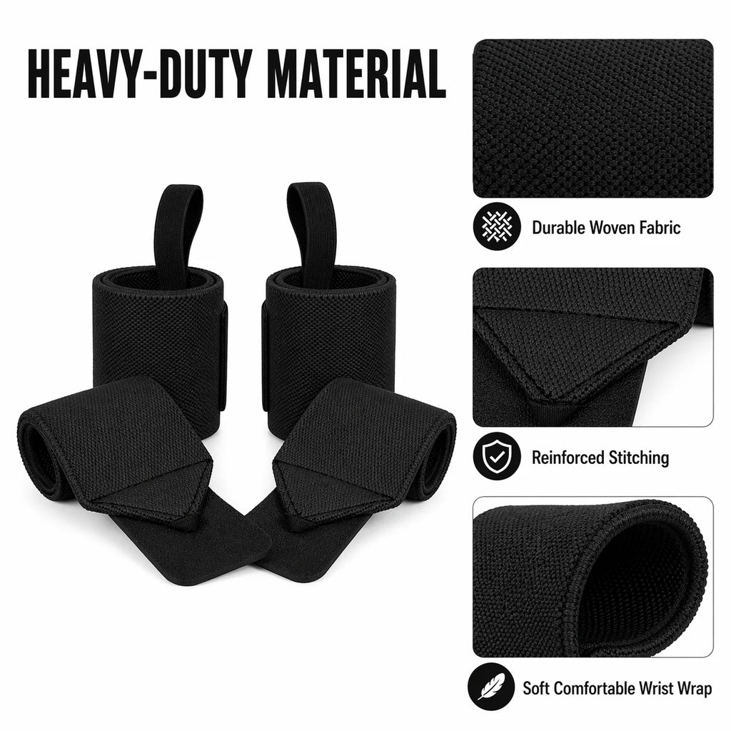 Sports And Fitness Wrist Guard, Weightlifting Wrist Strap, Thumb Ring Strap, Power Strap, Wrist Wrap Elastic Bandage, Universal
