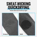 WRELS Fitness Headbands Ice Silk Workout Headband Cooling Forehead Wrap No-Slip Running Sweatband Moisture-wicking Hairband