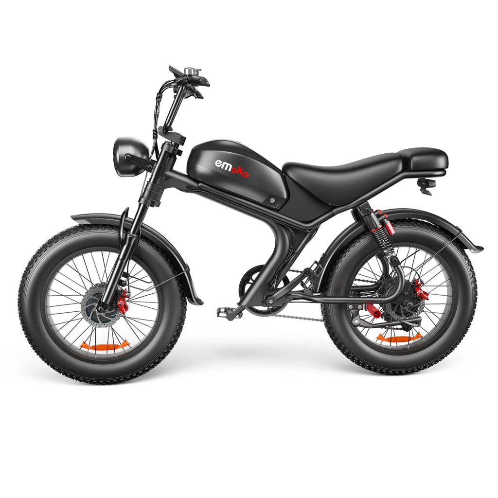 Emoko C93 adult E-bike 1000W*2 48V23Ah battery commute Electric Bike,20-inch Fat Tire E-Mountain bike