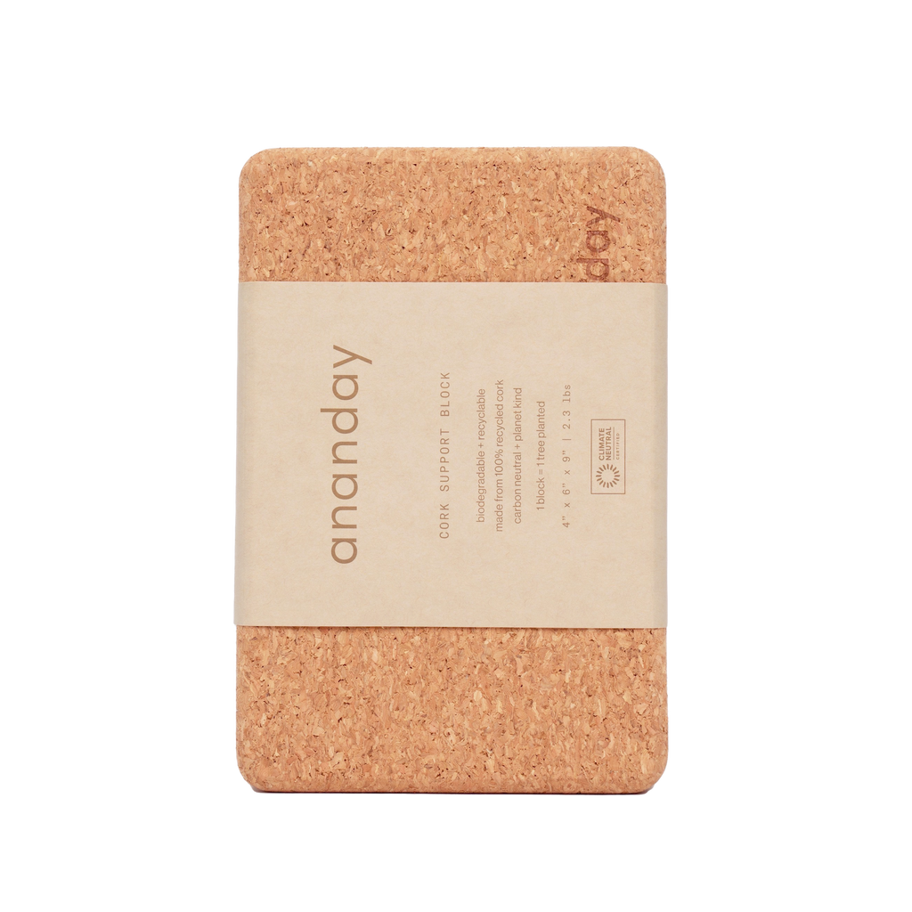 Cork Yoga Block