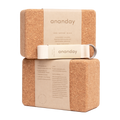 Yoga Block + Strap Set