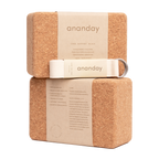 Yoga Block + Strap Set