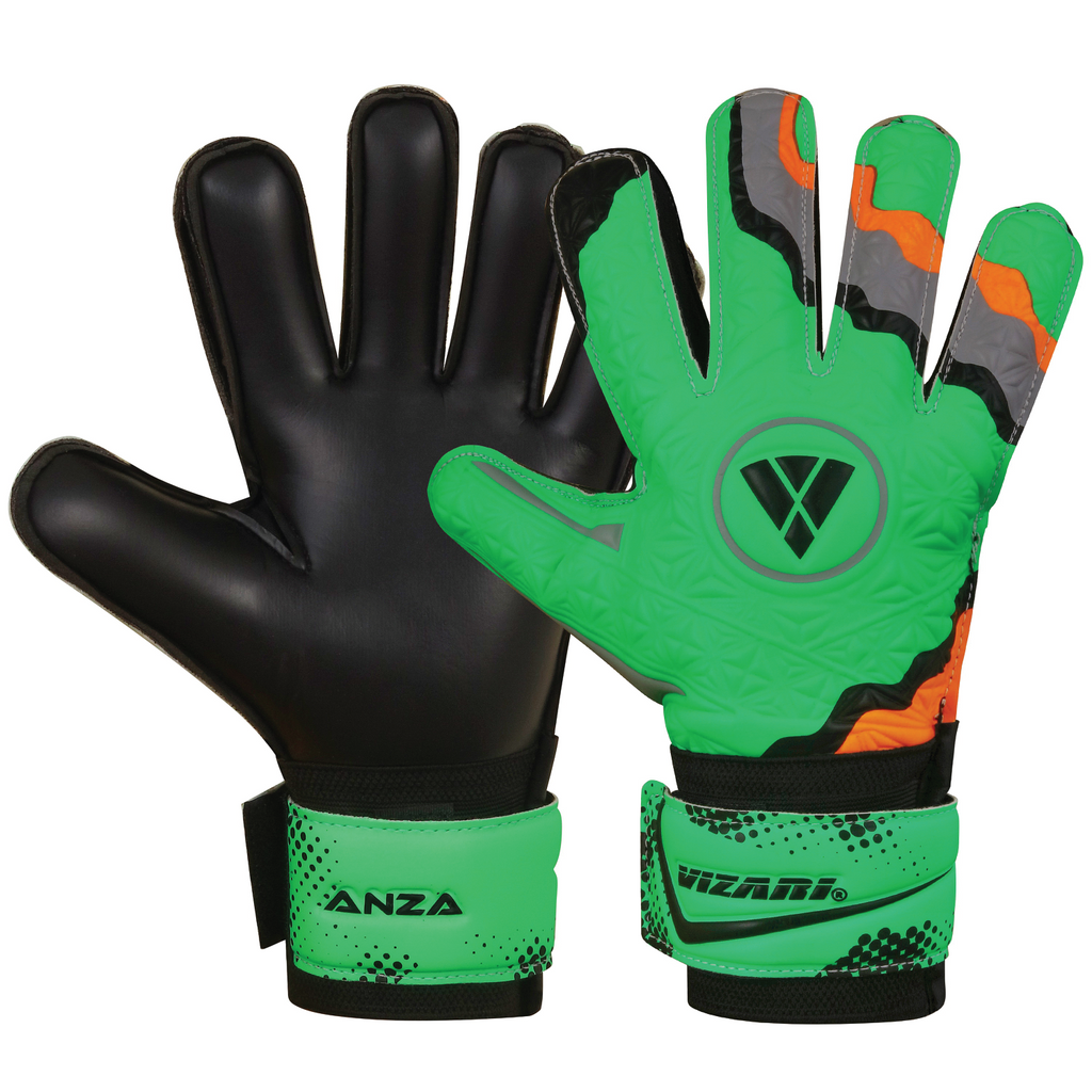 Vizari ANZA F.P. Goalkeeping Glove - Green/Black