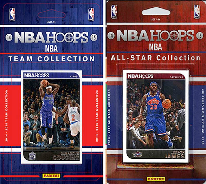 NBA Sacramento Kings Licensed 2014-15 Hoops Team Set Plus 2014-15 Hoops All-Star Set