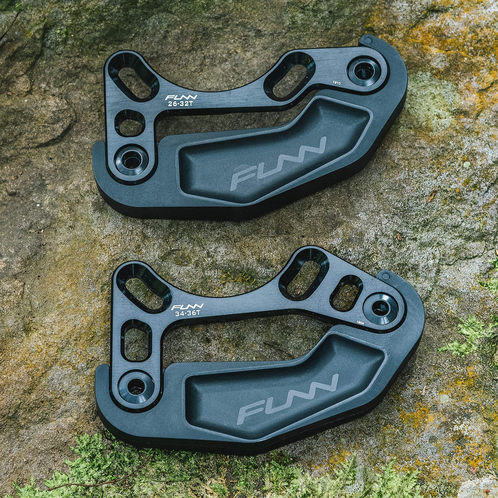 Funn Zippa Lite Mtb Bash Guard -A Iscg05 Bicycle Chain Guard For 26T-32T Chainrings, Bike Chain Ring Protector For Your Mountain