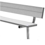 15' Permanent Bench W/ Back