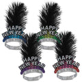 Beistle 8836750 Cheers to the New Year Tiaras  Assorted Color  Pack of 50