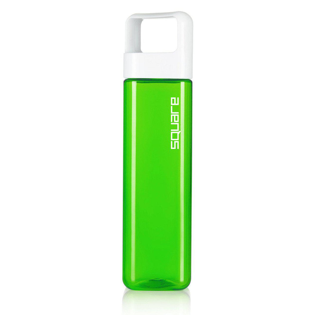 The Square - One Cap-Tritan Square-Clean Bottle-Green-BPA -free-Water Bottle-Clean Bottle