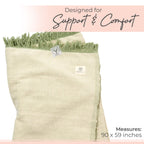 Organic Cotton Yoga Blanket
