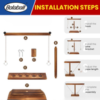 Ring toss Game for Adults & Outdoor/Indoor Yard Games -Hook and Ring Interactive Game with Shot Ladders Bundle | Handmade Wooden Hook and Toss Games for Bars Party & Home