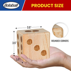 Giant Wooden Yard Dice Set – Outdoor Lawn Game for Backyard, Camping & Beach