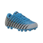 Vizari Bolt Youth Firm Ground Soccer Shoes – Blue/Black/Silver