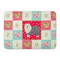 'Caroline'S Treasures Old English Sheepdog Love Machine Washable Memory Foam Mat Doormats, Multicolor''