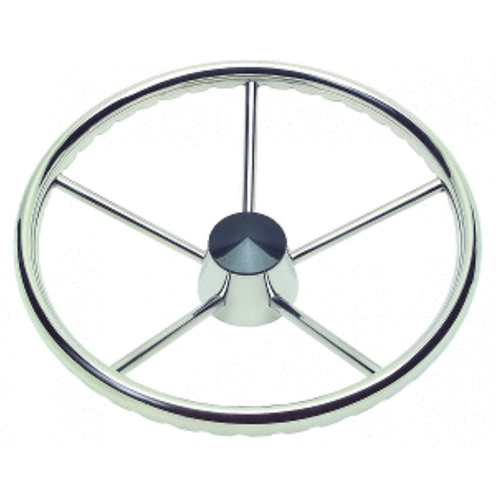 Schmitt Marine 170 Finger Grip Destroyer 5-Spoke 15.5'' Ss Cap