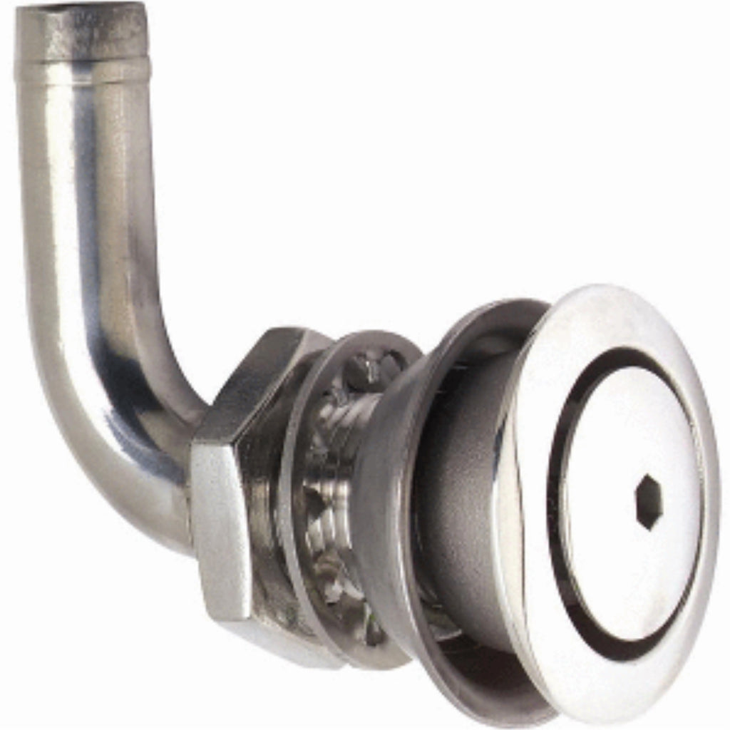 Attwood 90 Degree Flush Mount Fuel Vent 316 Ss