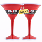 Redcupliving 12oz Reusable Double-Wall Cocktail Party Cups