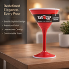 Redcupliving 12oz Reusable Double-Wall Cocktail Party Cups