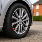 Red Tire Valve Stem Caps – Set of 2